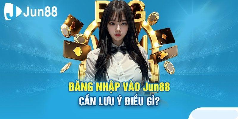 Những lưu ý quan trọng khi đăng nhập Jun88